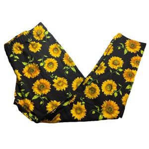 New‎ No Boundaries Sueded Ankle Leggings Juniors XXL 19 SunFlower